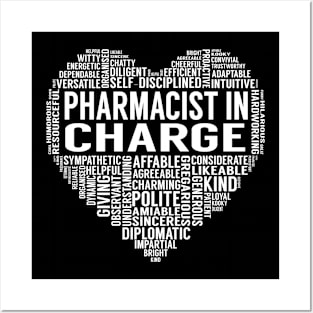 Pharmacist In Charge Heart Posters and Art